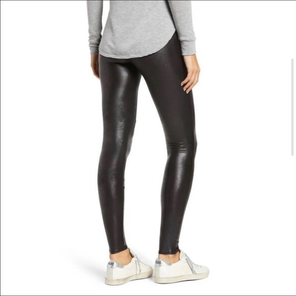 Spanx Faux Leather Leggings - Picture 2 of 12